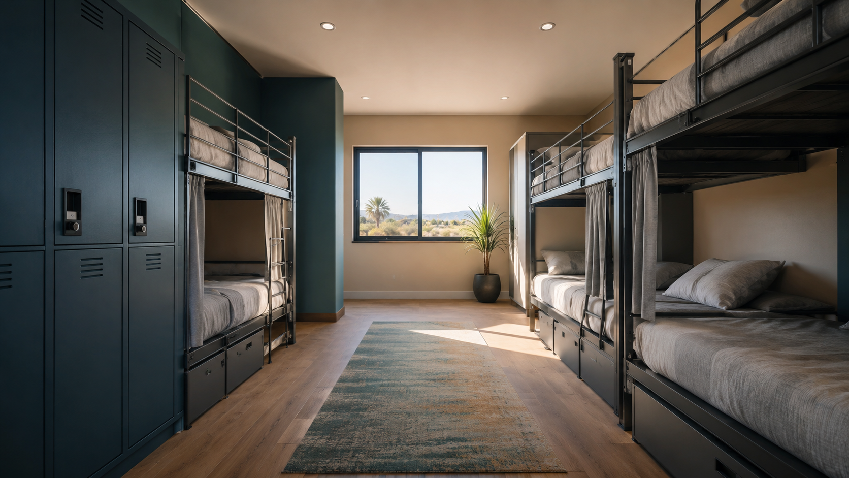 180-Room Staff Accommodation with Civil Defence Approval, Sharjah