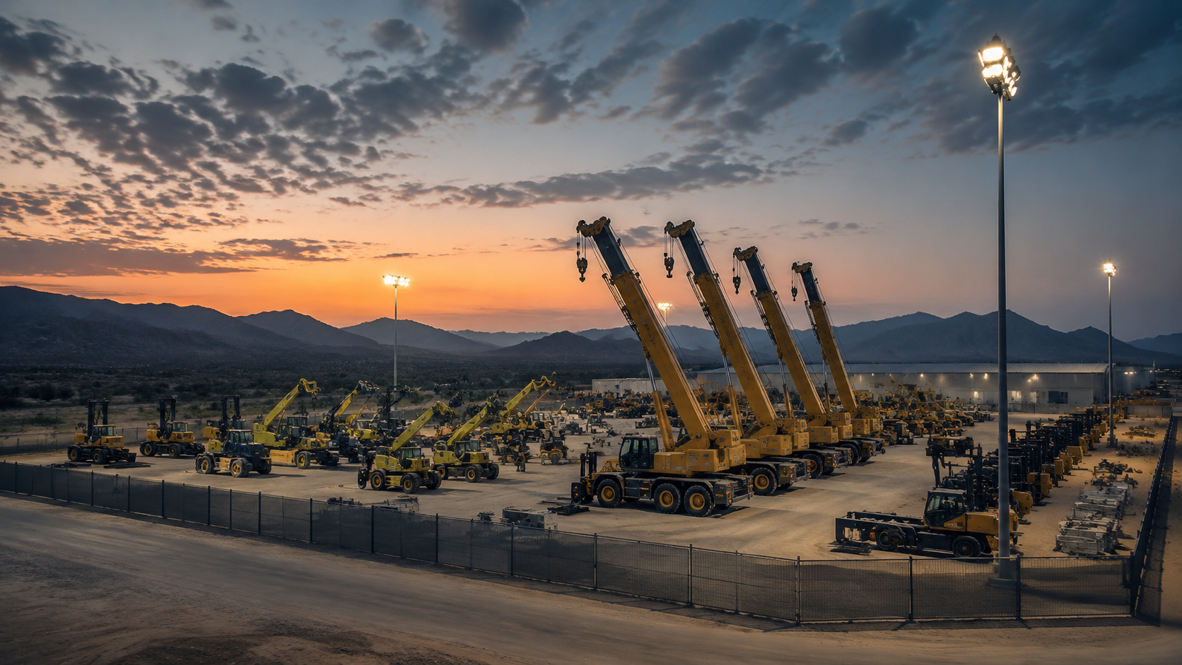 Open Laydown Yard for Project Cargo near Fujairah Port